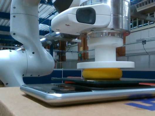 The same press on a yellow butter slime sphere